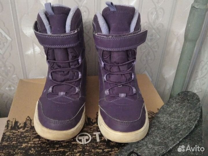 Ботинки зимние для девочки