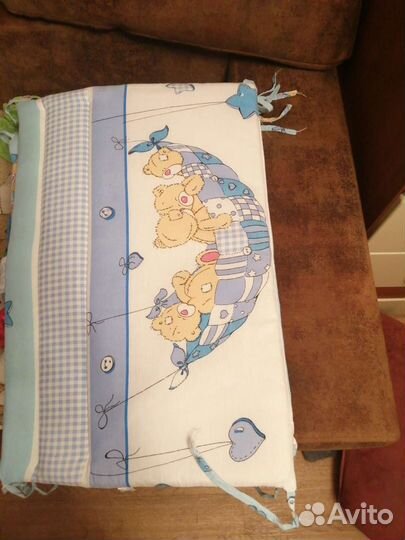 Бортики в детскую кроватку бу