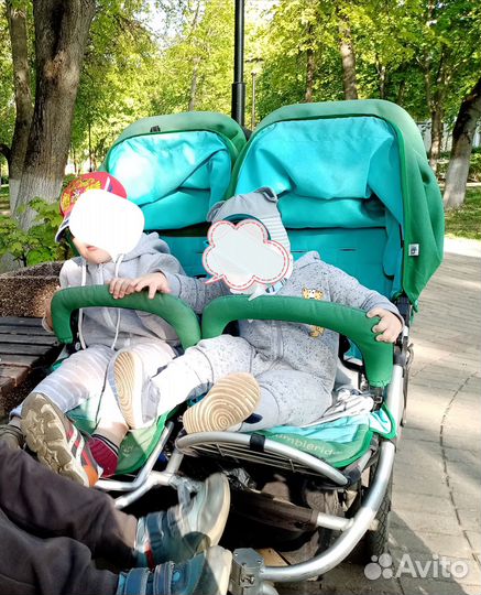 Коляска универсальная для двойни/погодок