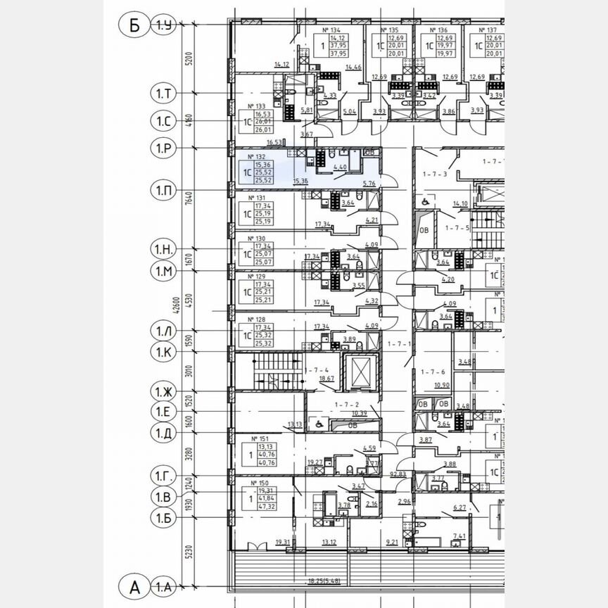 Апартаменты-студия, 25,5 м², 7/8 эт.