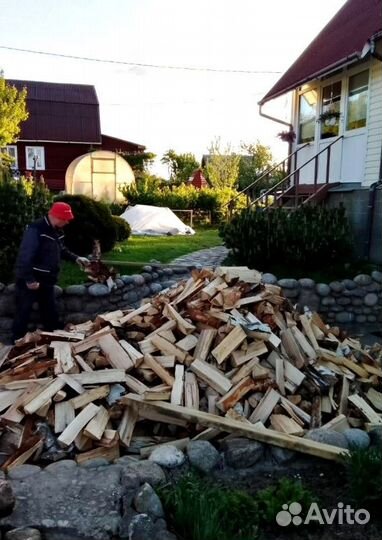 Дрова колотые Осина