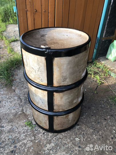 Бочка алюминиевая 200 литров