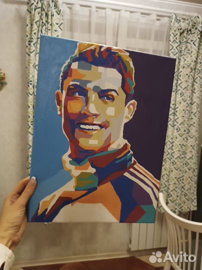 Картина Криштиану Роналду