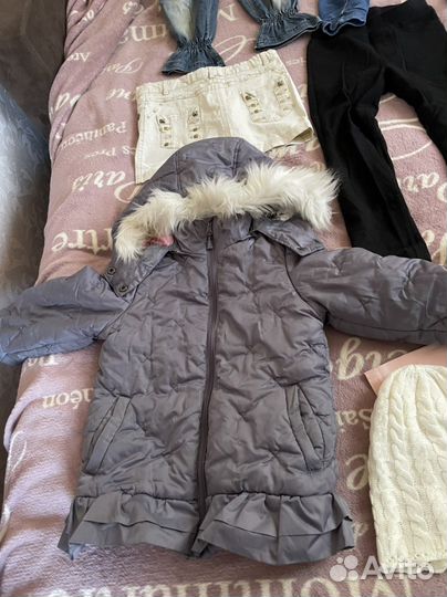 Вещи пакетом на девочку 4-5-6 лет