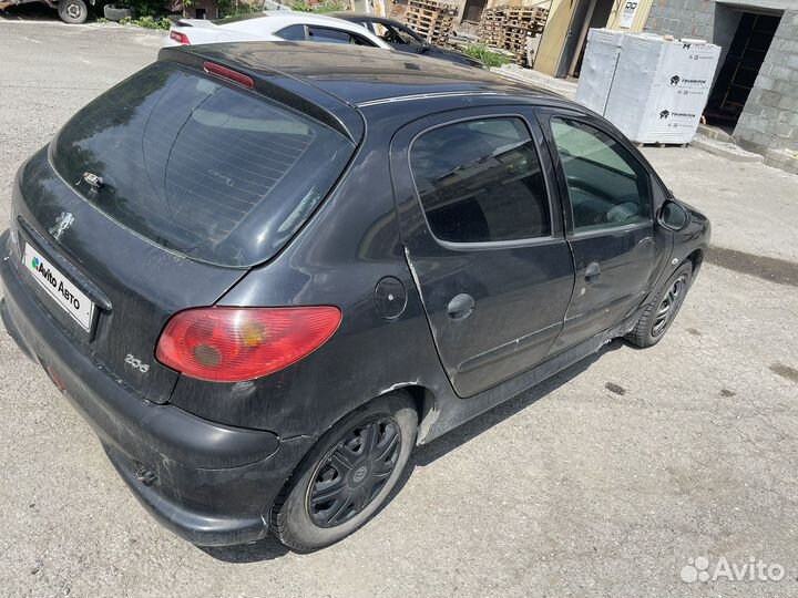 Peugeot 206 1.4 МТ, 2007, 250 000 км