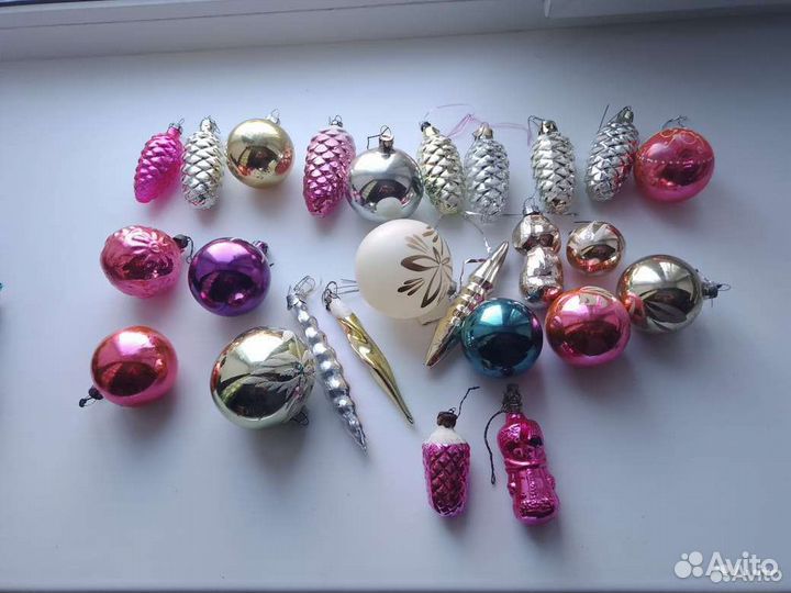 Елочные игрушки СССР