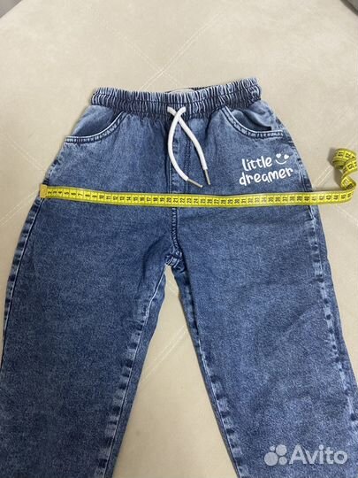 Джинсы утепленные для девочки 128 Gloria Jeans
