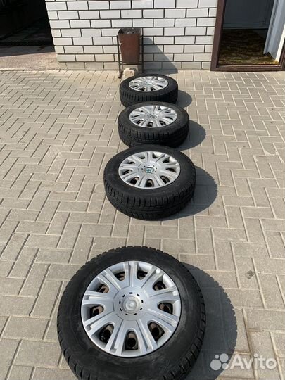 Диски штампованные с резиной
