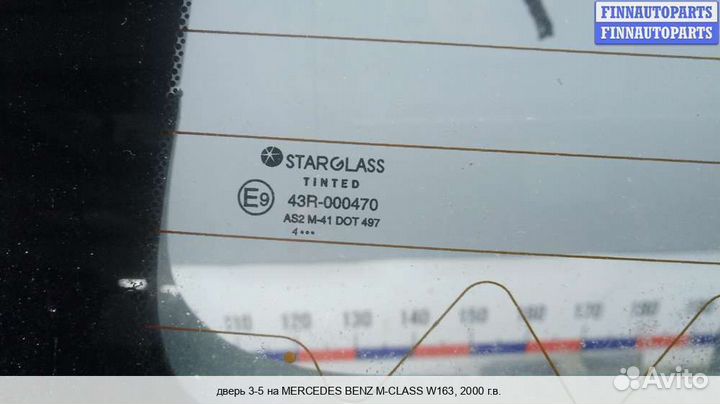 Крышка багажника Mercedes-Benz ML (W163), 2000 2.7 Дизель