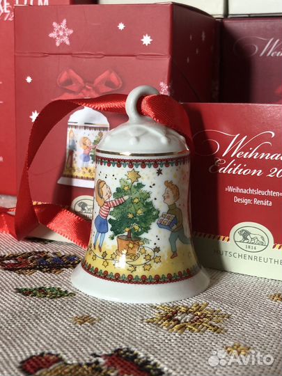 Hutschenreuther колокольчик 7 см 2024