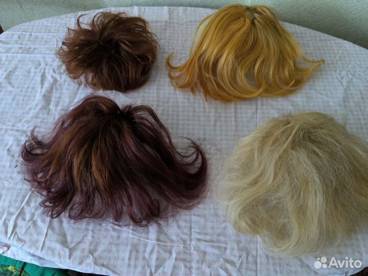 Шиньоны из натуральных волос
