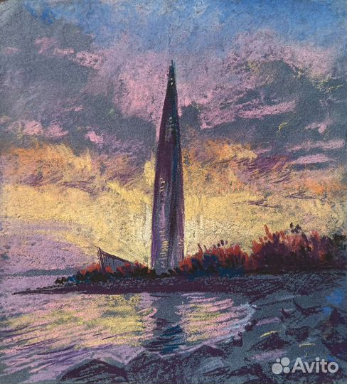 Картины пастелью, натюрморты и пейзажи