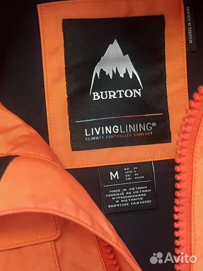 Куртка для сноуборда Burton женская