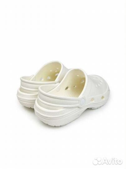 Сабо новые белые 39