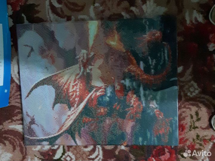 Алмазная мозаика на подрамнике