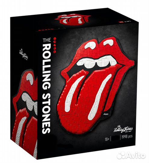Конструктор Арт объект Роллинг Стоунз 60213/31206