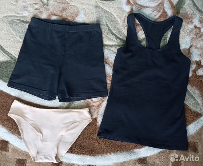 Тренировочная форма для гимнастики/танцев р128-146