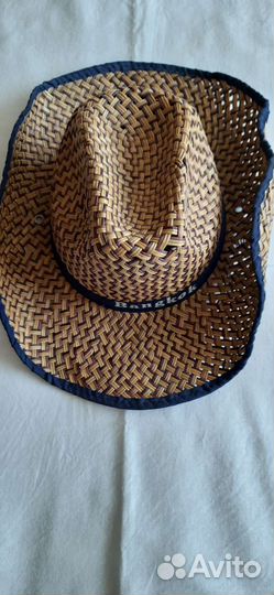 Шляпа соломенная