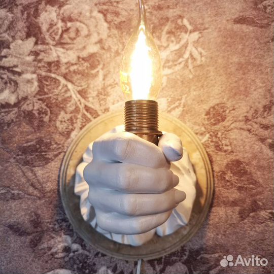 Светильник, ночник, бра, ручная работа