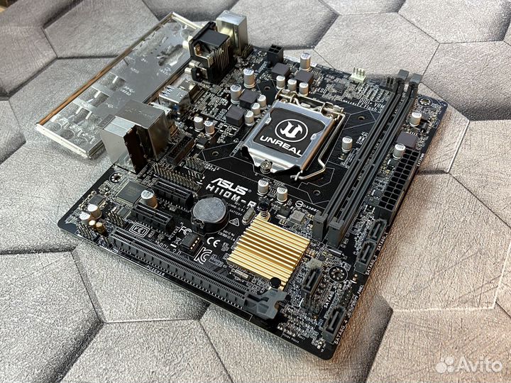 Материнская плата 1151v1 H110 ECS / Asus