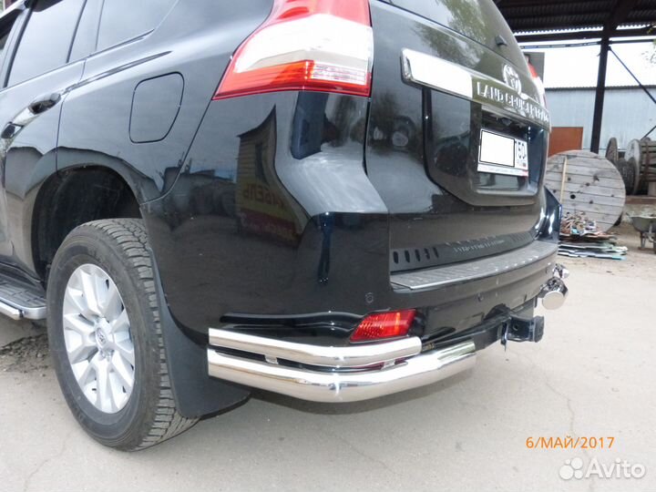 Обвес полирован.нержавейка изготовление Прадо150