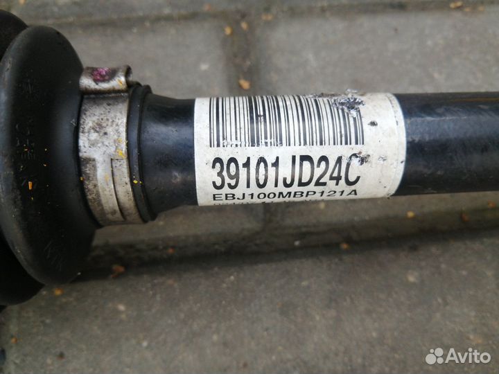 Привод Левый Полуось Ниссан Кашкай J10 2.0 CVT