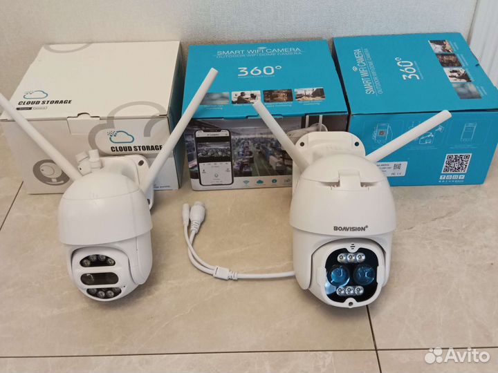 Видеокамера уличная Wi-fi поворотная