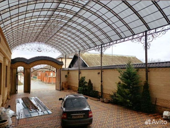 Навесы из поликарбоната