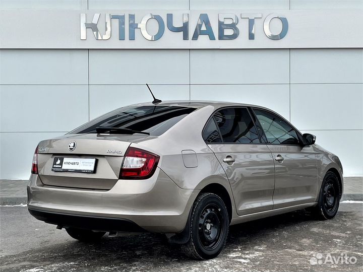 Skoda Rapid 1.6 МТ, 2019, 150 000 км