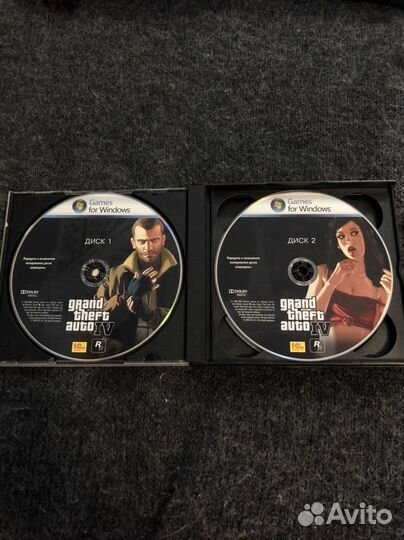 Диск на пк GTA 4 полное издание