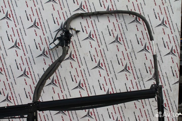 Шторка двери зад лев W221 Long Mercedes