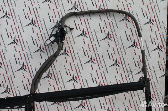 Шторка двери зад лев W221 Long Mercedes