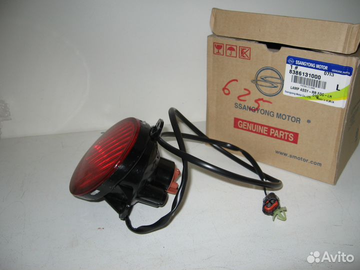 SsangYong Actyon Задний Противотуманный Фонарь