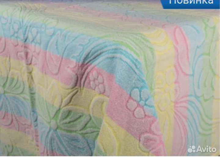 Простынь махровая новая