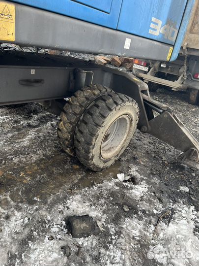 Грейферный погрузчик (перегружатель) FUCHS MHL 340, 2019