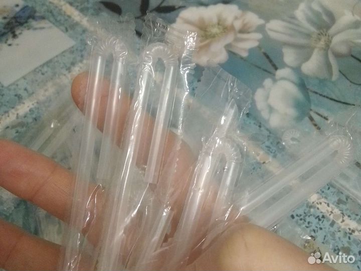 Трубочки пластиковые 35 шт