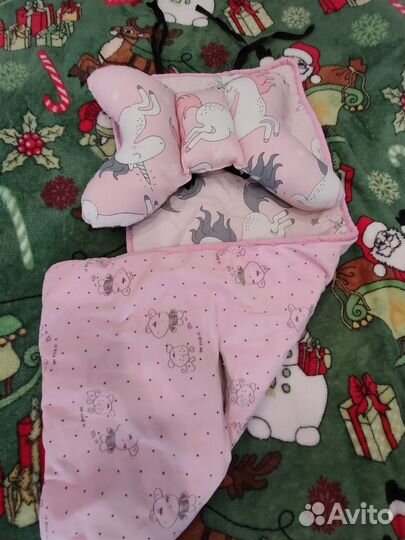 Матрасик для прогулочной коляски