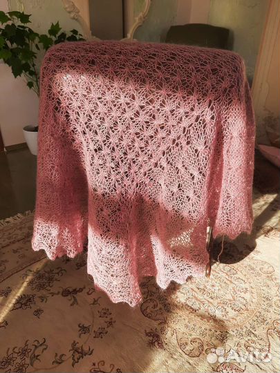 Паутинка из козьего пуха