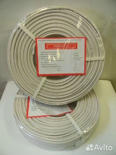 Кабель телевизионный коаксиальный RG-6U 