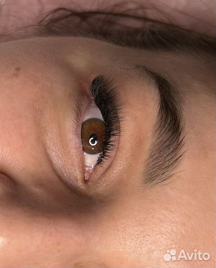 Наращивание ресниц на дому