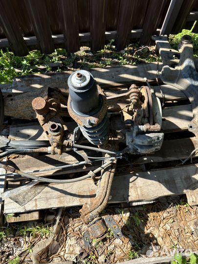 Зад подвеска в сборе, подрамник,Тойота Авенсис 2