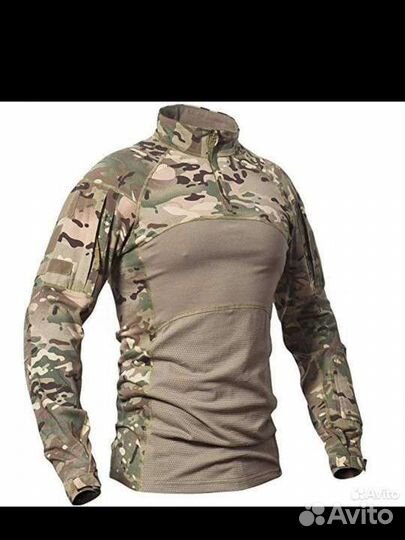 Тактические рубашки Combat, комбат мультикам/мох