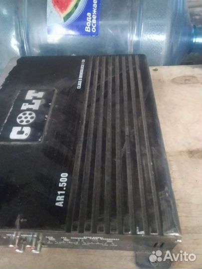 Сабвуфер и усилитель