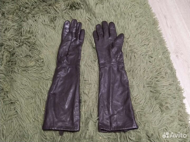 Перчатки кожаные