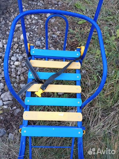 Детские санки на колесах