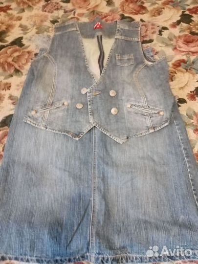 Джинсовый костюм