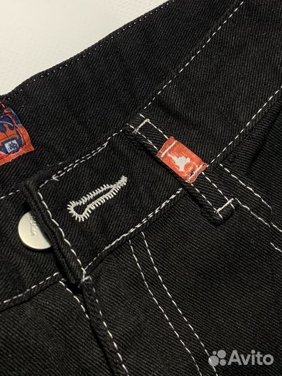 Джинсы Jnco с огнем