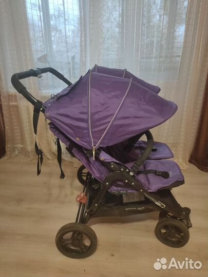 Коляска для двойни