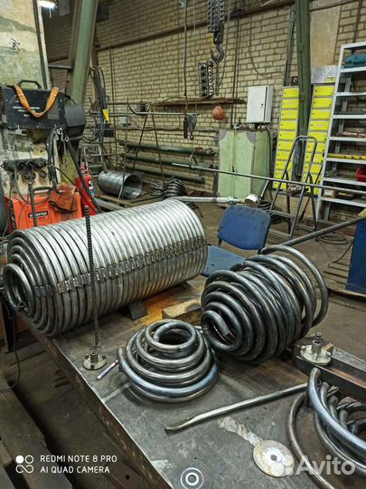 Изготовление змеевиков и теплообменников