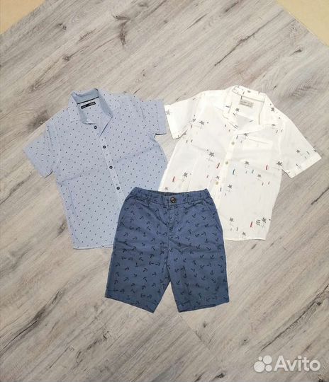 Рубашки шорты next zara, 122